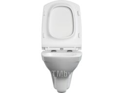 Унитаз подвесной с инсталляцией Cersanit Carina New Clean S-MZ-CARINA-XL-COn-S-DL-w + 458.128.11.1