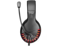 Наушники-гарнитура Marvo HG8932 (черный/красный)