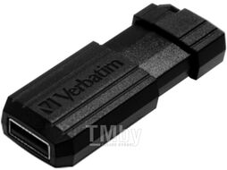 Usb flash накопитель Verbatim PinStripe Store n Go 16GB / 49063 (черный)