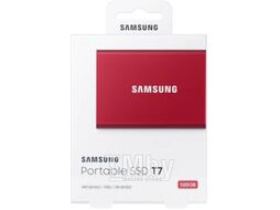 Внешний жесткий диск Samsung T7 Touch 500GB (MU-PC500R/WW)