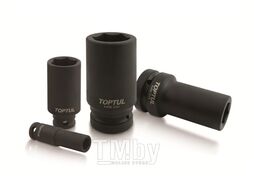 Головка ударная 1/2" 19мм 6гр. глубокая TOPTUL (KABE1619 )