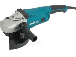 УШМ (болгарка) двуручная MAKITA GA 9020 SFK в чем. (2200 Вт, диск 230х22 мм, плавный пуск, без регул. об.)
