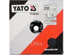 Диск фреза унив. по дереву для УШМ 230мм Yato YT-59163