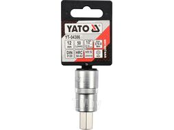 Головка 1/2" - вставка HEX 12 L55мм Yato YT-04386