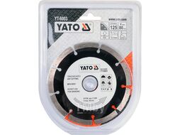 Круг алмазный 125x22,2мм (сегмент) Yato YT-6003
