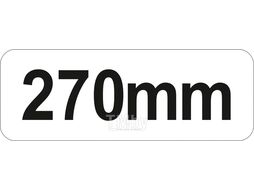 Рыхлитель 270мм (Crome Plated) Yato YT-8890
