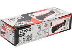 Многофункциональный шлифовальный аккумуляторный инструмент 18V (без аккумулятора) Yato YT-82819