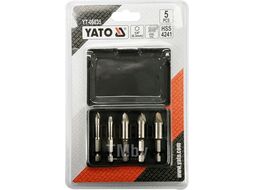 Набор экстракторов для шпилек 0-14мм (5пр.) Yato YT-06035