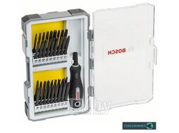 Набор насадок-бит с ручной отверткой 37 шт PH PZ TH HEX TW SP 75мл 2.607.017.320