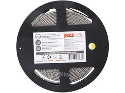 Лента светодиодная PLS283 (6 Вт/м, 420-480 Лм/м, 6500К, IP20, 12В (5 м в уп.) JAZZWAY (60 диод/м, холодный белый свет, 8 мм)