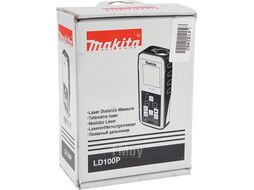 Дальномер лазерный MAKITA LD 100 P в кор. (0.05 - 100 м, +/- 2 мм/м, IP 54)