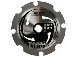 Пильный диск для цементноволокнистых плит, 165x20x1.6x4T MAKITA