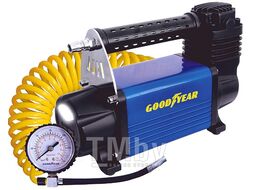 Воздушный компрессор Goodyear GY-50L LED 50 л/мин с фонарём, питание от АКБ, съемный витой шланг, сумка для хранения GOODYEAR GY000113