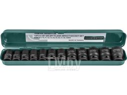 Набор головок торцевых ударных 3/8"DR, 8-19 мм, 12 предметов Jonnesway S03A3112S