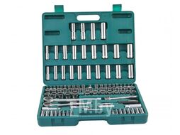 Набор инструмента универсальный 1/4", 3/8" и 1/2"DR, 107 предметов Jonnesway S05H48107S