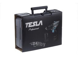 Дрель-шуруповерт аккумуляторная TESLA TCD122DC 12.0В 2x1.3Ач 10мм 0-350/0-1100об/мин 28Нм зар.1ч 621409