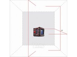 Лазерный уровень ADA CUBE 3D Home Edition (лазерный уровень, батарея, крепление универсальное-зажим, инструкция, мягкая сумка) А00383
