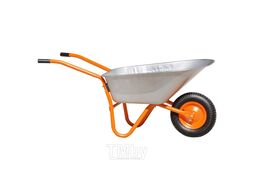 Тачка строительная BRADO 1x150 OPTIMA (до 150л, до 250 кг, 1х4.00-8, пневмо , ось 16*125)