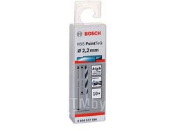 Сверло по металлу HSS PointTeQ 135 D2,2 27мм (10шт) 2.608.577.190 BOSCH