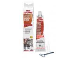 Герметик LOCTITE SI 5920: медный силиконовый моторный герметик для нежестких фланцев, темп. от -60C до +350C, 80 мл 2061258