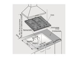 Поверхность газовая GEFEST СГ СВН 2230 К11