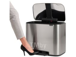 Мусорное ведро Brabantia Bo Pedal Bin / 121128 (3x11л)