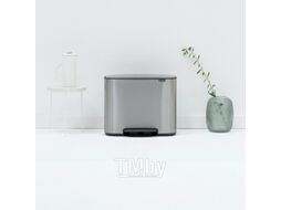 Мусорное ведро Brabantia Bo Pedal Bin / 121128 (3x11л)