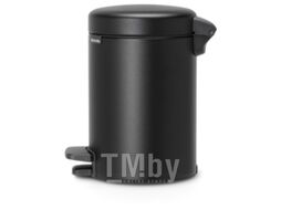 Мусорное ведро Brabantia Pedal Bin NewIcon / 128929 (3л, минерально-черный)