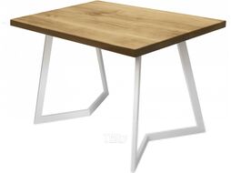 Обеденный стол Buro7 Уиллис Классика 120x80x74 (дуб натуральный/белый)