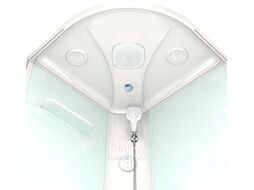 Душевая кабина Domani-Spa Delight 99 / DS01D99HWCl10 (белое/прозрачное стекло)