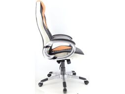 Кресло геймерское Everprof Trek PU (черный/оранжевый)