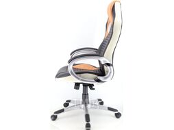 Кресло геймерское Everprof Trek PU (черный/оранжевый)