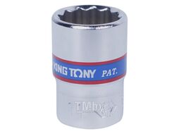 Головка торцевая стандартная двенадцатигранная KING TONY 1/4", 11 мм 233011M