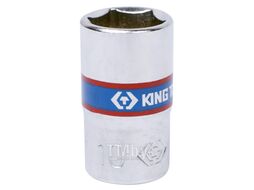 Головка торцевая стандартная шестигранная KING TONY 1/4", 10 мм 233510M