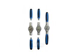 Набор трещоток реверсивных Т-образных Forsage (1/4", 3/8", 1/2"), в кейсе F-802S
