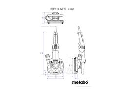 УШМ (болгарка) по бетону METABO RSEV 19-125 RT 603825710