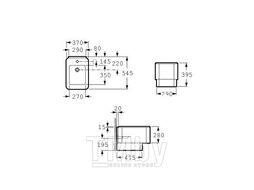 Биде напольное Roca ELEMENT (357577000)