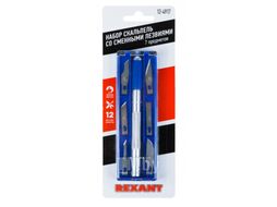 Набор скальпель со сменными лезвиями 7 предметов REXANT
