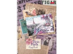 Тетрадь Hatber I love Paris / 80Тт4В1гр-16970