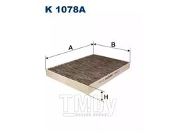 Фильтр салонный Audi A4 11/00->, A6 FILTRON K1078A