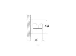 Крючок для банного халата Grohe Essentials (40364001)