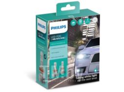 Комплект светодиодных ламп H8/H11/H16 12V LED Fog 2шт (белый свет, яркость +160%) PHILIPS 11366U50CWX2