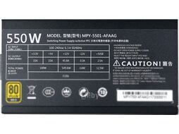 Блок питания для компьютера Cooler Master MWE Gold 550 Modular (MPY-5501-AFAAG-EU)