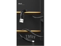 Кабель Usams U41 USB2.0 AM - Lightning / SJ397USB01 (3м, черный)