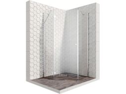 Душевой уголок Ambassador Set 100x100 / 12011112L-ST1 (с душевым трапом)