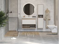 Тумба с умывальником Cersanit Louna 60 + Como 60