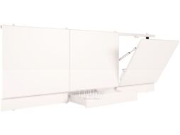 Экран для ванны МетаКам С выдвижным ящиком 149x54-58 (белый)