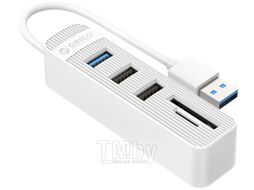 USB-хаб Orico TWU32-3AST (белый)
