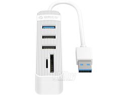 USB-хаб Orico TWU32-3AST (белый)