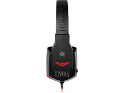 Наушники-гарнитура Defender Warhead G-320 / 64033 (черный/красный)